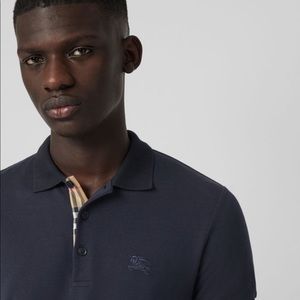 Burberry Men’s Black Polo
